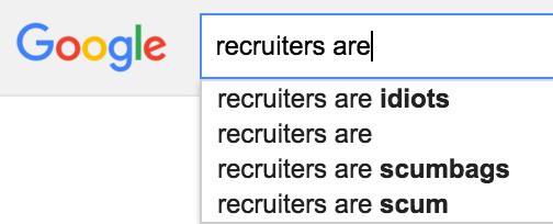 recruiters are